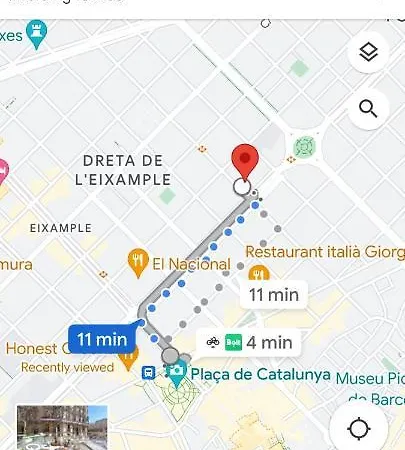 アパート Barcelona Central Apartments *